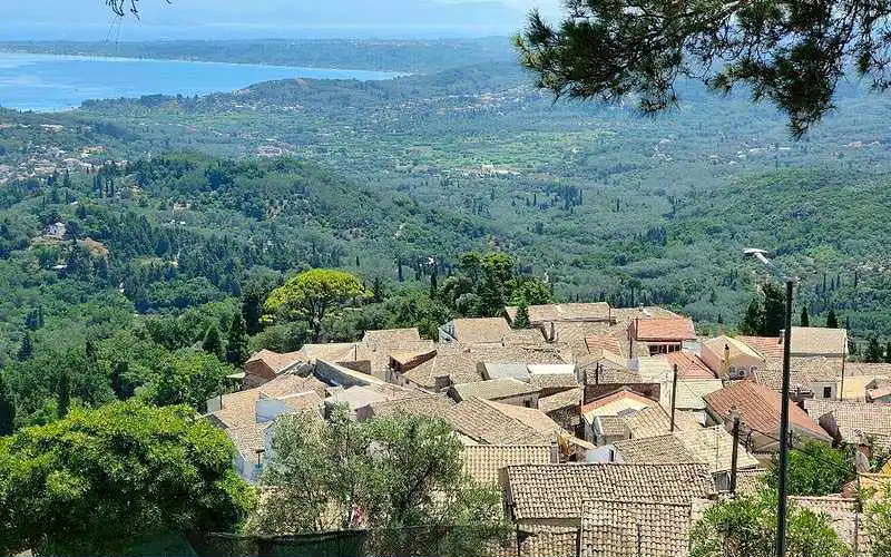 George's Bikes location in Saint George, Corfu